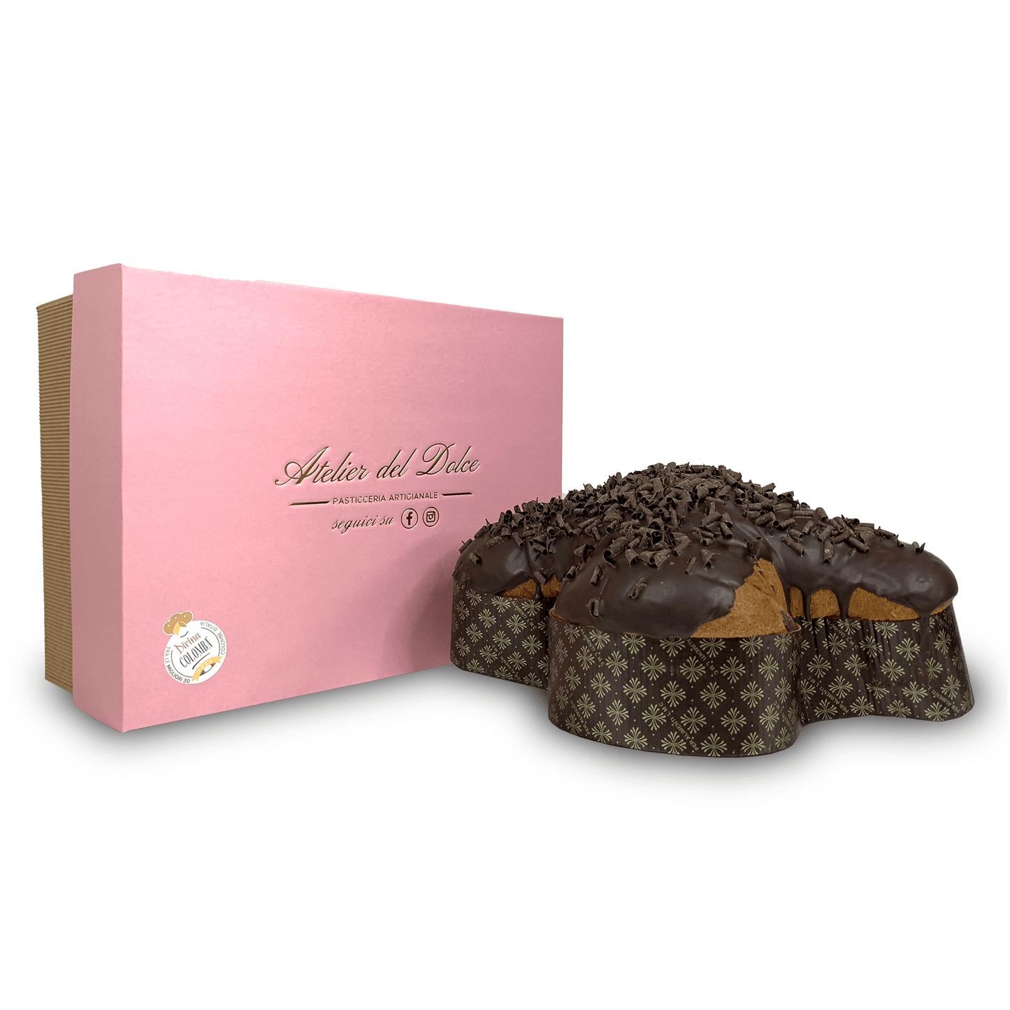 Colomba al farcita alla Nocciola.