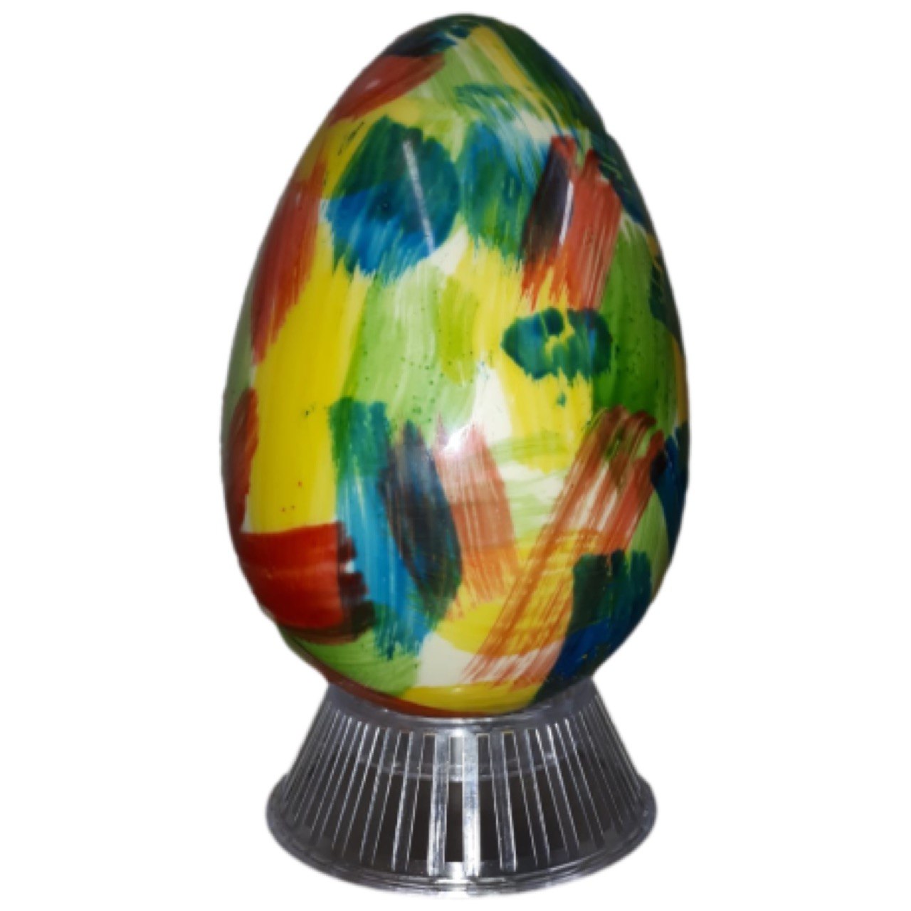 Uovo 100% Artigianale - Decorato con la tecnica “dripping”.